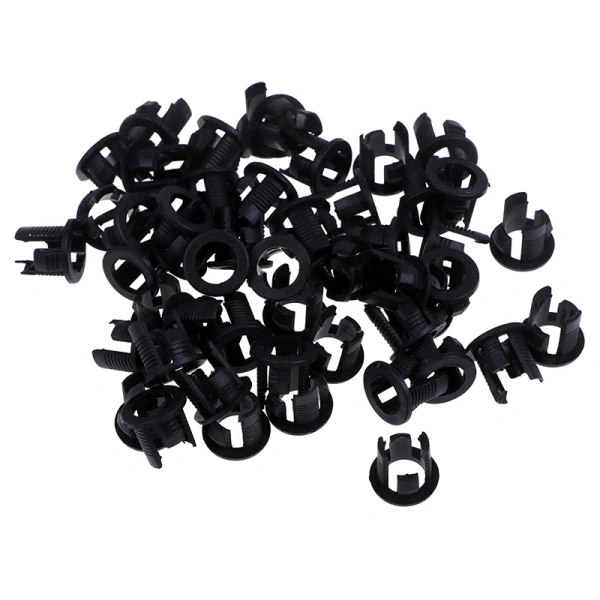 Black Plastic 3mm 5mm Lamp LED Diode Holder Black Clip Bezel Socket Mount Wholesale Wholesale