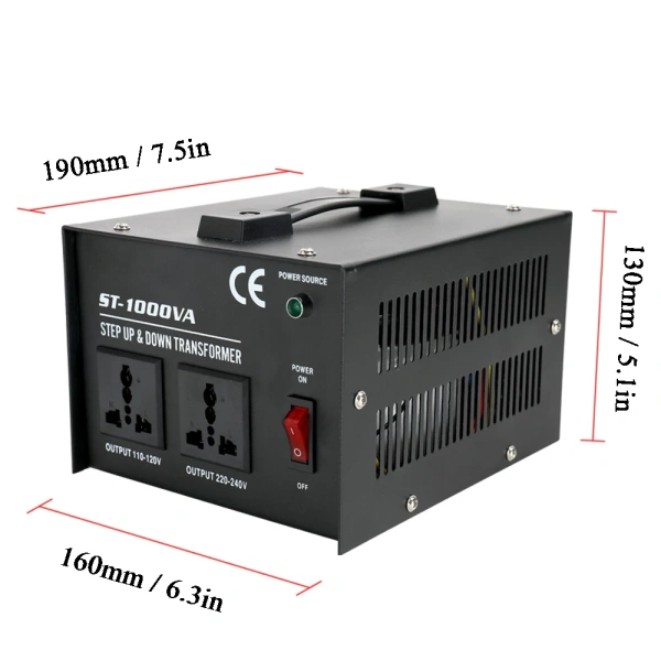 110V-220V Intelligent Efficient Step Up Down Transformer ST-1000W Home-use Household Electrical Appliance Voltage Converter