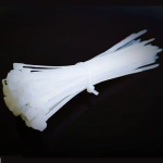 Self-Lock cable ties Plastic Nylon Wire ties Cable Zip Ties 3*100 3*150 3*200 4*150 White 100pcs Nylon Ties Fasten Loop Cable
