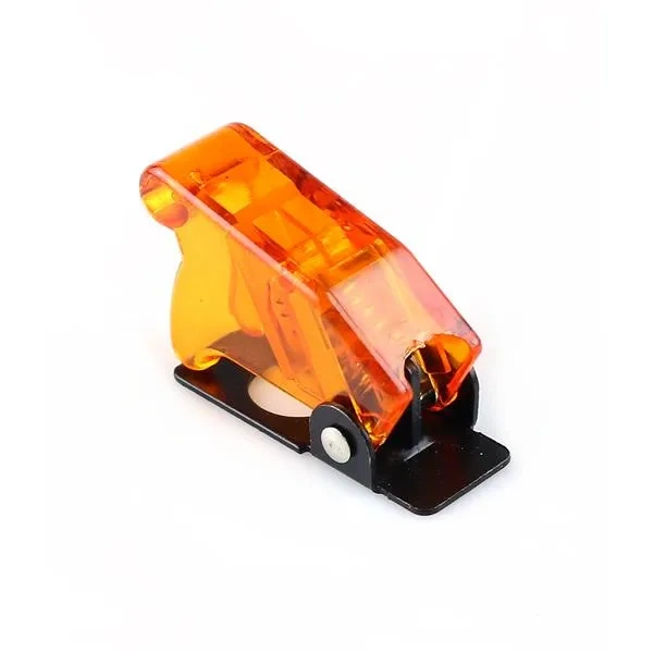 12V, 20A, LED car switch, F1 racing fighter switch switch carbon fiber protective cover TM