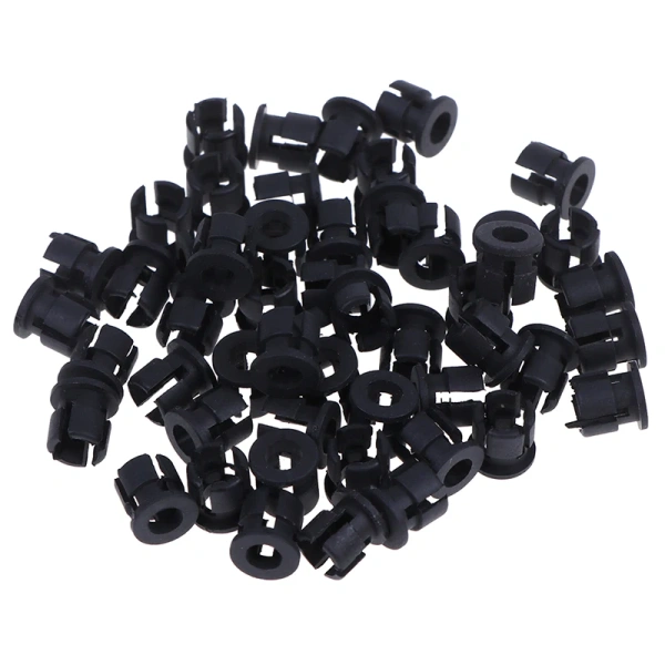 Black Plastic 3mm 5mm Lamp LED Diode Holder Black Clip Bezel Socket Mount Wholesale Wholesale