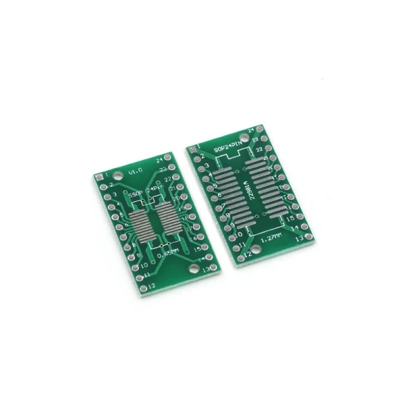 PCB Board Kit SMD Turn To DIP Adapter Converter Plate SOP MSOP SSOP TSSOP SOT23 8 10 14 16 20 28 SMT To DIP
