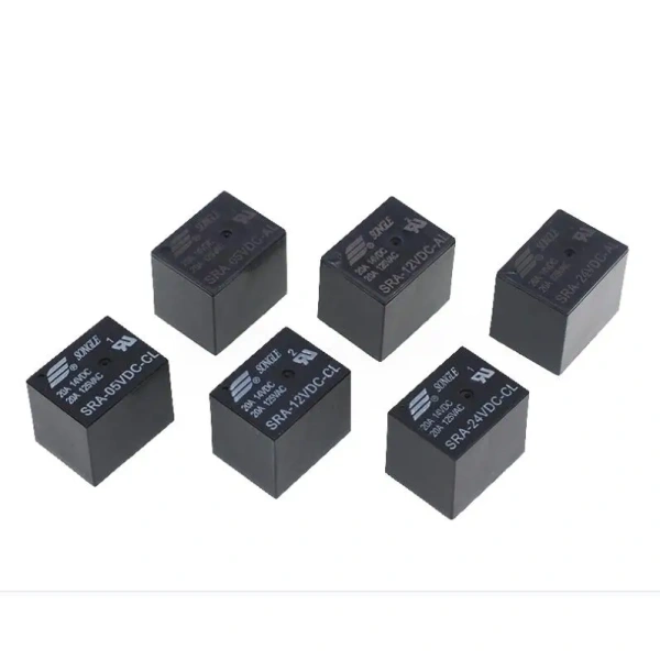 Relay SRA-05VDC-AL SRA-12VDC-AL SRA-24VDC-AL 20A 4pins DC5V DC12V DC24V SRA Relays