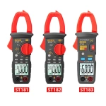 ST181 ST182 ST183 4000/6000 Counts Digital Clamp Meter AC Current Multimeter Ammeter Voltage Tester Amp Hz Capacitance Tool
