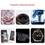 Dust Ball Air Blower Rubber Blowing Pump Cleaning Tool Fitting for Camera Lens Keyboards PCB Board Computer
