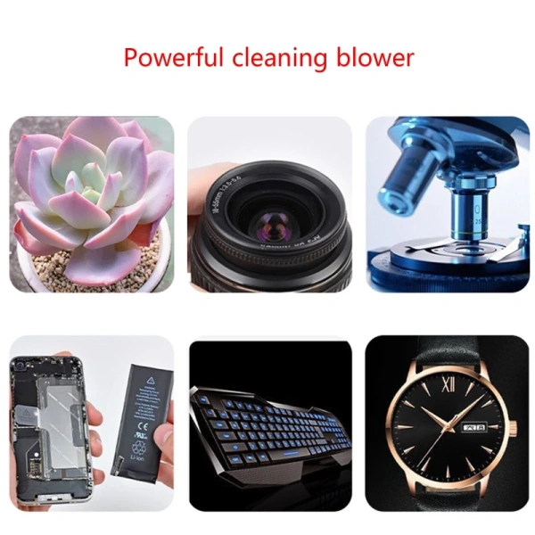 Dust Ball Air Blower Rubber Blowing Pump Cleaning Tool Fitting for Camera Lens Keyboards PCB Board Computer
