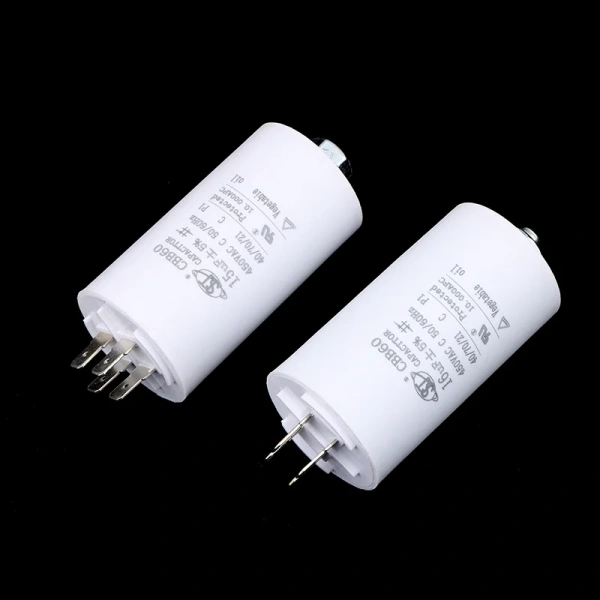 4-18uf Capacitor CBB60 Motor Run Capacitors Water Pump Starting Capasitor 450V AC Motors For Water Pump Washing Machine