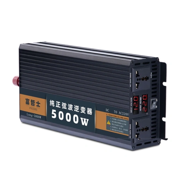 Pure Sine Wave Inverter DC 12v/24v/48v/60v To AC220V 2500-6000W Voltage Transformer Power Converter Solar Inverter