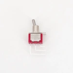 T80-T Vertical Right Angle PCB Mount Miniature Toggle Switch 5A/125VAC