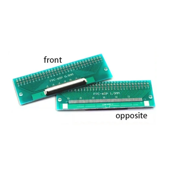FPC/FFC Welding 0.5 Seat Connection 0.5mm Pitch Connector SMT To 2.54mm Flexible Cable Adapter Board 6 8 10 20 50 60 80 Pin