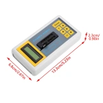 Integrated Circuit IC Tester Meter Maintenance Tester w/LCD Digital Display PNP NPN Transistor Automatic Detector