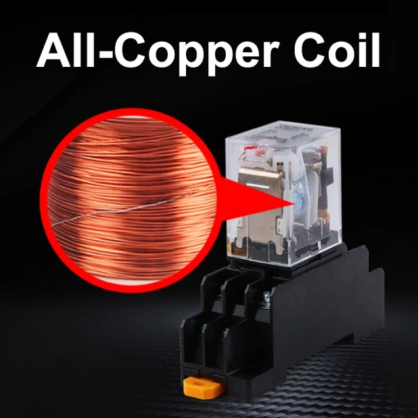 Miniature Control Relays Small Intermediate Relay AC 12V DC C24 AC220 HH52P HH53P HH54P HH62P HH63P HH64P