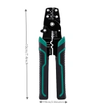 Hardware Tools, Manual Tools, Multifunctional 8-inch Crimping Pliers, Wire Stripping Pliers