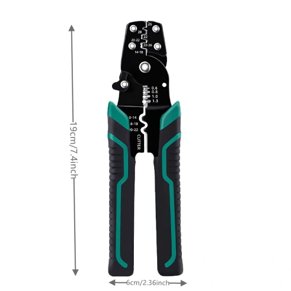 Hardware Tools, Manual Tools, Multifunctional 8-inch Crimping Pliers, Wire Stripping Pliers