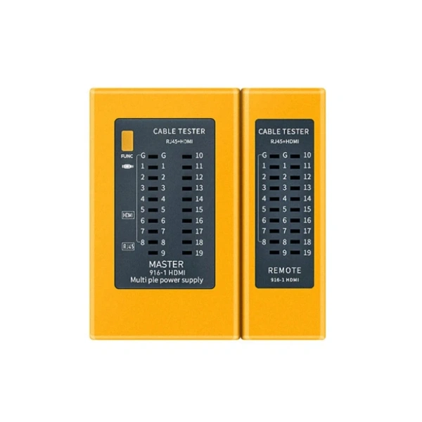 Network Cable Tester Wire Line Finder Multifunction Industrial Control Elements for RJ45 RJ11 HDMI Customized