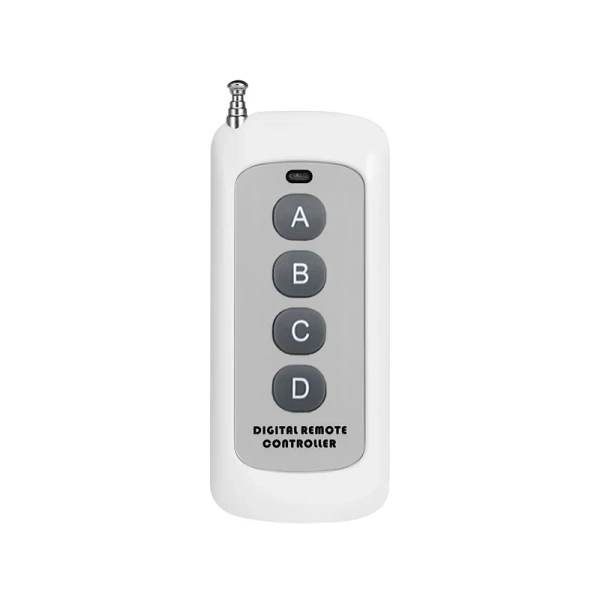 4CH 433MHz DC12V 24V 36V 10A Relay Switch Wireless Remote Control system RF Receiver Transmitter Electric door Moto Smart home