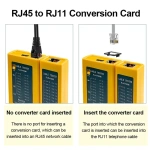 Network Cable Tester Wire Line Finder Multifunction Industrial Control Elements for RJ45 RJ11 HDMI Customized