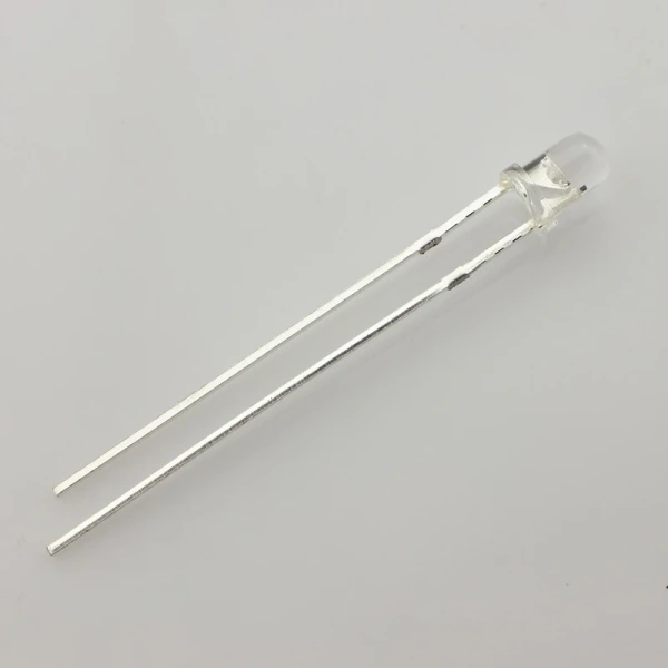 12v 5v 5mm 3mm Led Super Bright Warm White Red Blue Model Car Dashboard Indicator Light Emitting Diode With Resistance