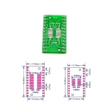 SOP Patch Adapter Board SOP8 SOP10 SOP16 SOP28 TQFP QFN IC Test Board PCB Board