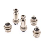 GX12 2/3/4/5/6Pin Male + Female 12mm Docking Aviation Socket Plug Wire Panel Connector
