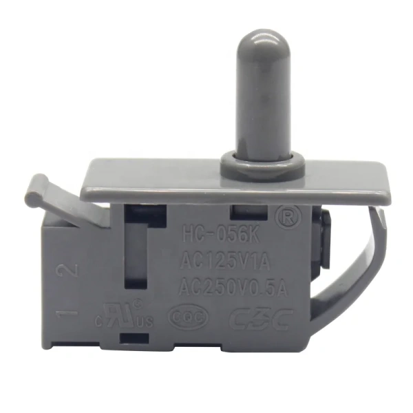 400V Refrigerator Spare Parts Door Light Control Normally Closing Push Button Switch Refrigerator Door Freezer Door Switch