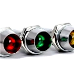 8MM Metal Indicator Light XD8-1 Small Power Work Signal Light Red, Green, Yellow, Blue, White 220V 12V 24V