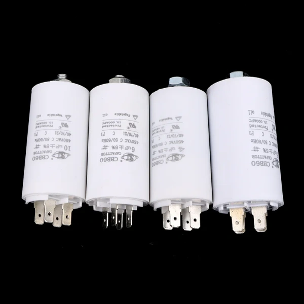 4-18uf Capacitor CBB60 Motor Run Capacitors Water Pump Starting Capasitor 450V AC Motors For Water Pump Washing Machine