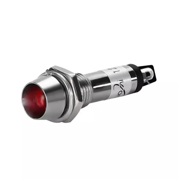 8MM Metal Indicator Light XD8-1 Small Power Work Signal Light Red, Green, Yellow, Blue, White 220V 12V 24V