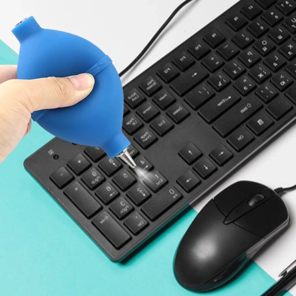 Dust Ball Air Blower Rubber Blowing Pump Cleaning Tool Fitting for Camera Lens Keyboards PCB Board Computer