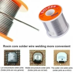 100g Welding Solder Wire 60/40 0.8mm 1.0mm 1.2mm Soldering Wire Roll  Tin