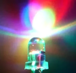 5MM Flash LED Blinking DIP Transparent Cover Red Yellow Green Blue Flashing F5 Bead Light Emitting Diode RGB