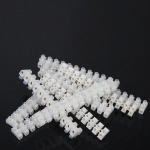 12 Position Barrier Terminal Strip Block White X3-0512 X3-1012 X3-2012 X3-3012 X3-6012 Nylon Plastic Terminal