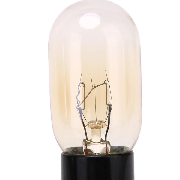 20W Microwave Oven Bulb Refrigerator Lighting Bulb Base With Holder Replacement Universal