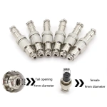GX12 Butt type 2/3/4/5/6/7 Pin Electric Aviation Socket & Plug 12MM Docking Power Male& Female Circular Panel Connector