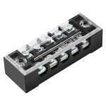TB-1503/TB-1506 15A TB-2503/TB2506 600V 15A Dual Row Strip Screw Terminal Block wire Fixed Wiring Board connector