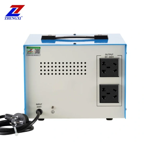 TDGC3-1000VA AC 1000W single phase output 0-300V LCD adjustable servo Voltage Regulator