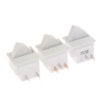 2/3Pin Refrigerator Door Lamp Light Switch For Freezer Parts AC 5A 125V/5A 125V Universal Fridge Household Accessories White New