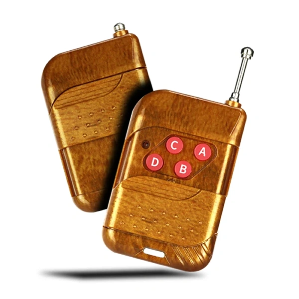 433Mhz Universal 4 Channel wireless Remote Control Cloning Copy Code Electric Garage Door Remote Control Key Fob