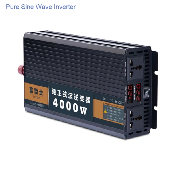 Pure Sine Wave Inverter DC 12v/24v/48v/60v To AC220V 2500-6000W Voltage Transformer Power Converter Solar Inverter