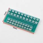 1.27mm 2.0mm 2.54mm Pitch Interchange Transfer Plate Converter 10P/20P Single Double Row Pin PCB PCI Adapter Board
