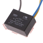 CBB61 1.5uF+2.5uF 3 Wires 50/60Hz Capacitor For Ceiling Fan