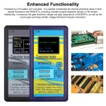 M328 Transistor Tester NPN PNP Transistor Diode Resistor Inductor Capacitance MOS SCR ESR Meter Automatic Pin Detection