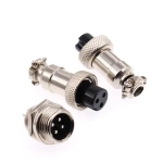 GX12 2/3/4/5/6Pin Male + Female 12mm Docking Aviation Socket Plug Wire Panel Connector