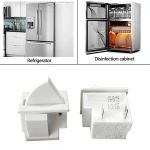 2/3Pin Refrigerator Door Lamp Light Switch For Freezer Parts AC 5A 125V/5A 125V Universal Fridge Household Accessories White New