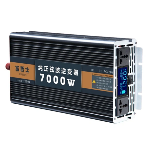 Pure Sine Wave Inverter DC 12v/24v/48v/60v To AC220V 2500-6000W Voltage Transformer Power Converter Solar Inverter