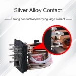 Miniature Control Relays Small Intermediate Relay AC 12V DC C24 AC220 HH52P HH53P HH54P HH62P HH63P HH64P