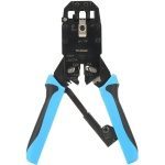 TU-200AR Network Ethernet Cable Crimper Wire Crimping Pliers Tool for 8P8C RJ-45 Port Modes with Vertical Crimping Design