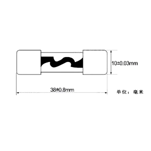 AGU fuse 10*38mm