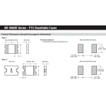 MF-MSMF Series Resettable PTC Fuses